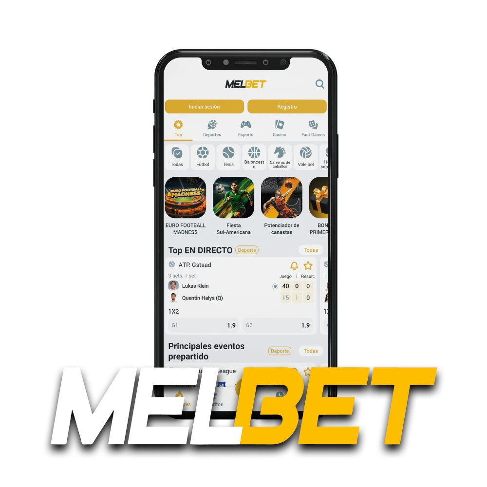 Para apuestas y juegos, elija la aplicación Melbet.