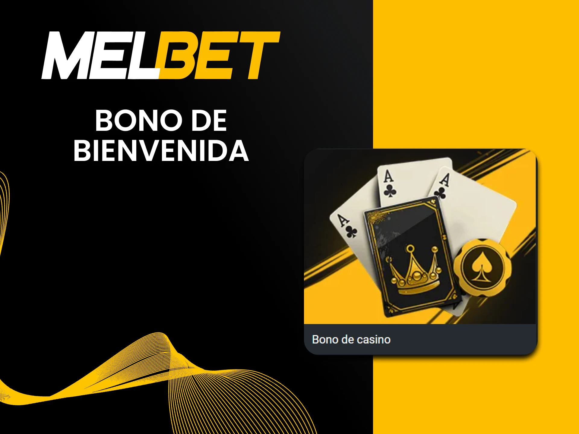 Melbet ofrece un bono de bienvenida para juegos de casino.