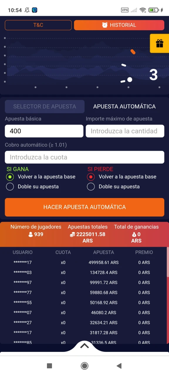 El juego Crash de Melbet tiene apuestas automáticas.