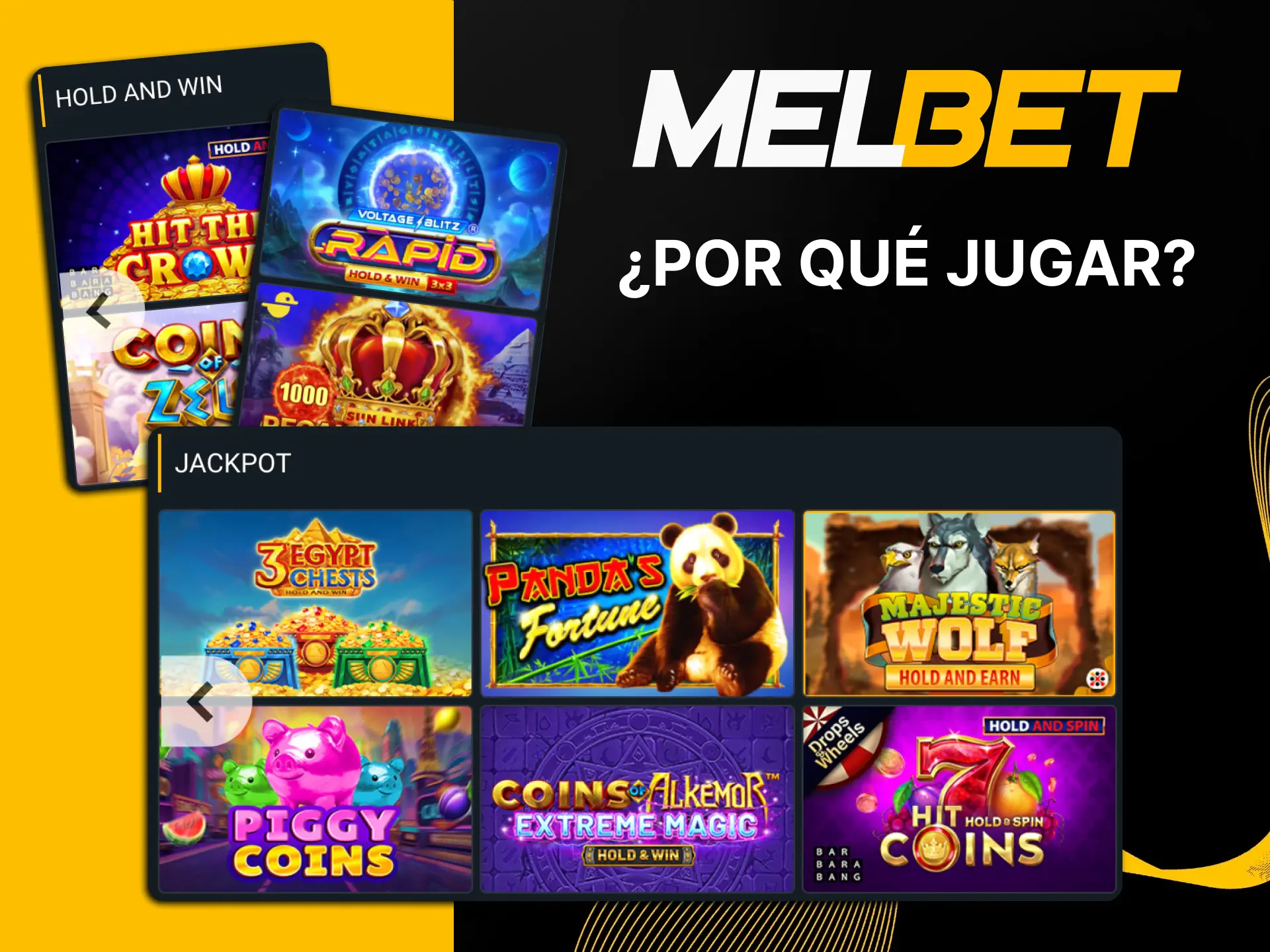 Descubra por qué eligen las tragamonedas de Melbet.