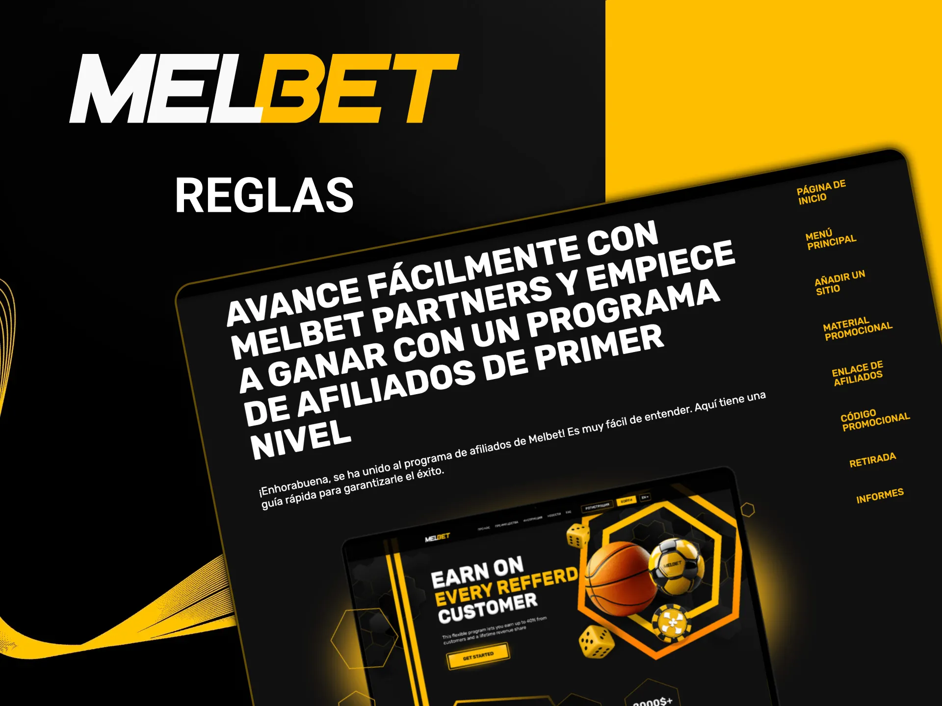 Conoce las reglas clave del programa Melbet.