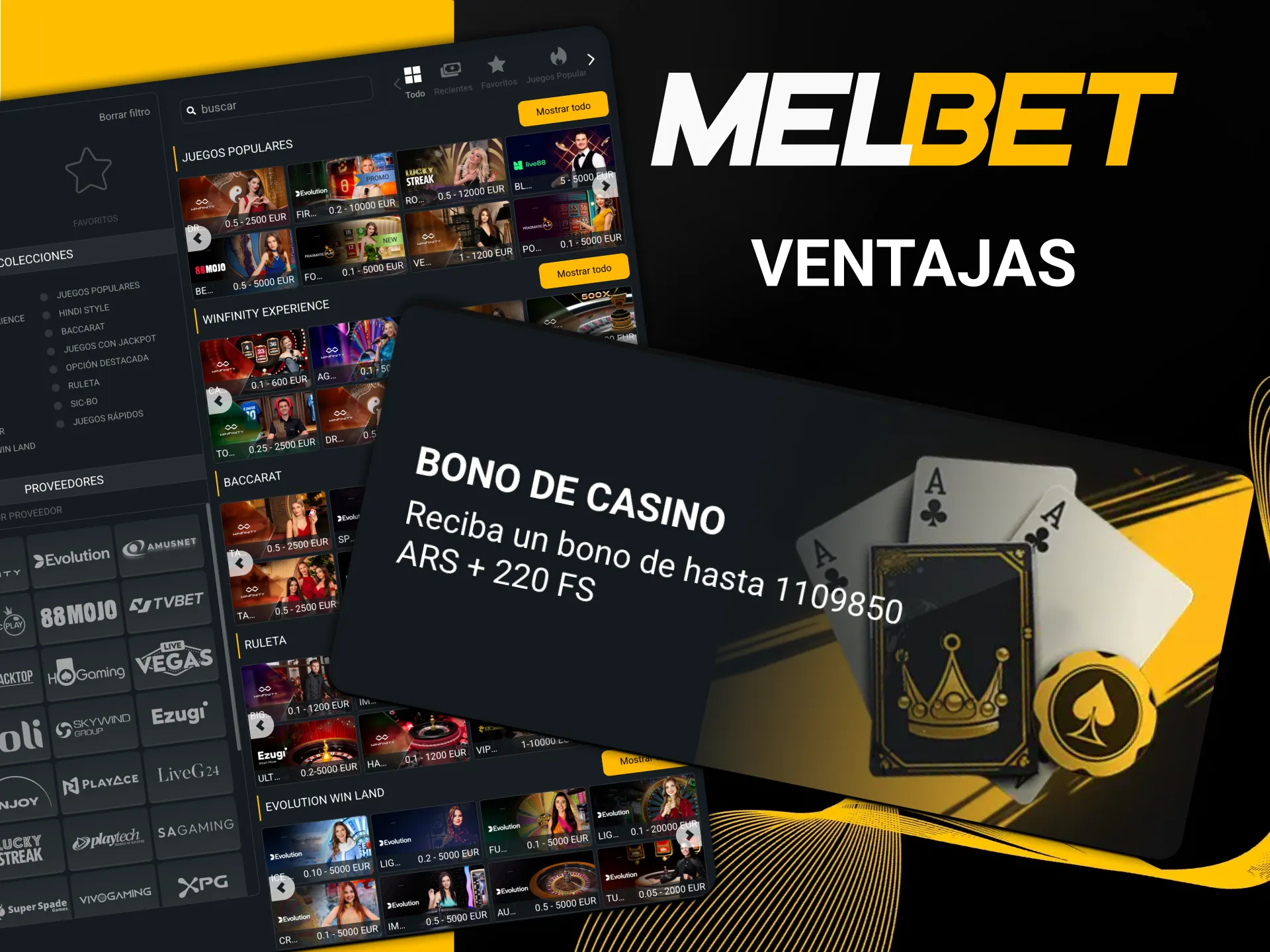 Disfruta ventajas únicas al jugar en Melbet.